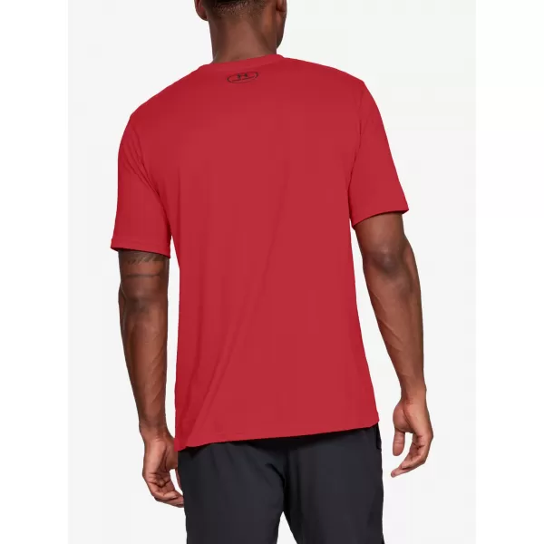  Herren-T-Shirt UNDER ARMOUR SPORTSTYLE LEFT CHEST SS 1326799-600 ROT 