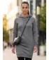 Erweitertes Damen-Sweatshirt MALFINI SNAP 419 STAHLGRAU