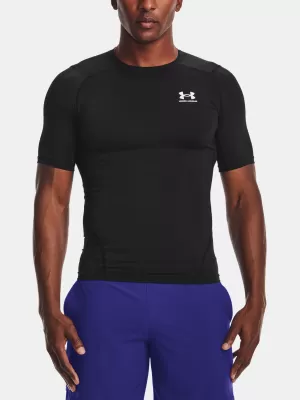 Kompressionsshirt für Herren UNDER ARMOUR HG ARMOUR COMP SS 1361518-001 SCHWARZ