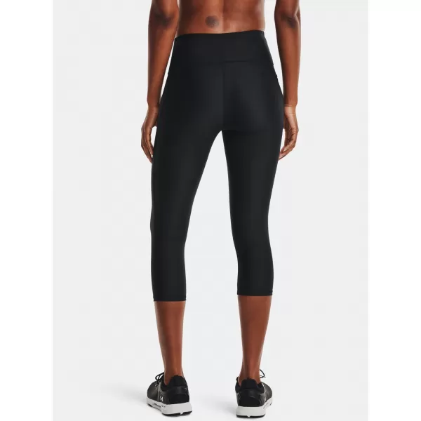  Kompressionsleggings für Damen UNDER ARMOUR HG ARMOUR HI CAPRI NS 1365334-001 SCHWARZ 