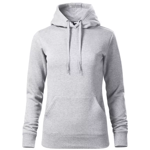  Herren-Sweatshirt MALFINI CAPE 413 HELLGRAUE AKZENTE 