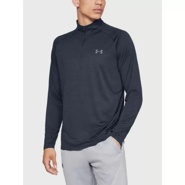  Herren-T-Shirt UNDER ARMOUR TECH 2.0 1/2 ZIP 1328495-409 BLAU 