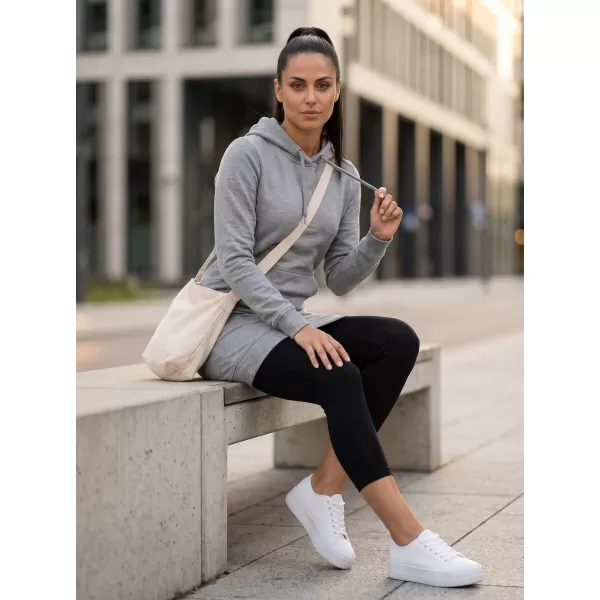  Erweitertes Damen-Sweatshirt MALFINI SNAP 419 DUNKELGRAUE HIGHLIGHTS 