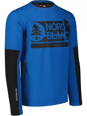 Herren-Softshelljacke NORDBLANC DECOMPONATE NBSSM7644 BLAU