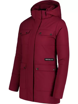 Wintermantel für Damen NORDBLANC NIPPY NBWJL7726 BURGUND