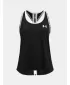 Tanktop für Mädchen UNDER ARMOUR KNOCKOUT TANK 1363374-001 SCHWARZ