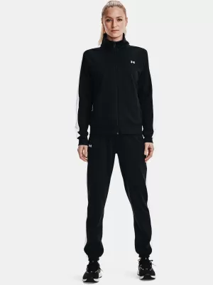 Damen-Set UNDER ARMOUR TRICOT TRACKSUIT 1365147-001 SCHWARZ