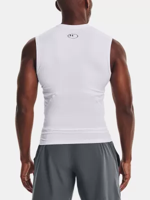 Kompressions-Tanktop für Herren UNDER ARMOUR HG ARMOUR COMP SL 1361522-100 WEIß