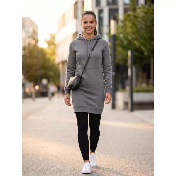  Erweitertes Damen-Sweatshirt MALFINI SNAP 419 STAHLGRAU 