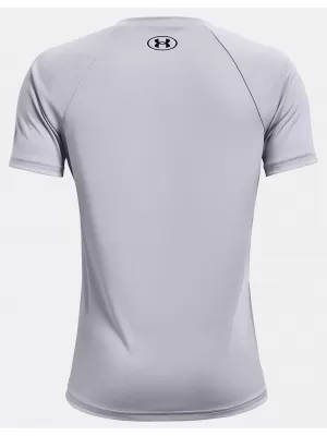 T-Shirt für Jungen UNDER ARMOUR TECH BIG LOGO SS 1363283-011 GRAU