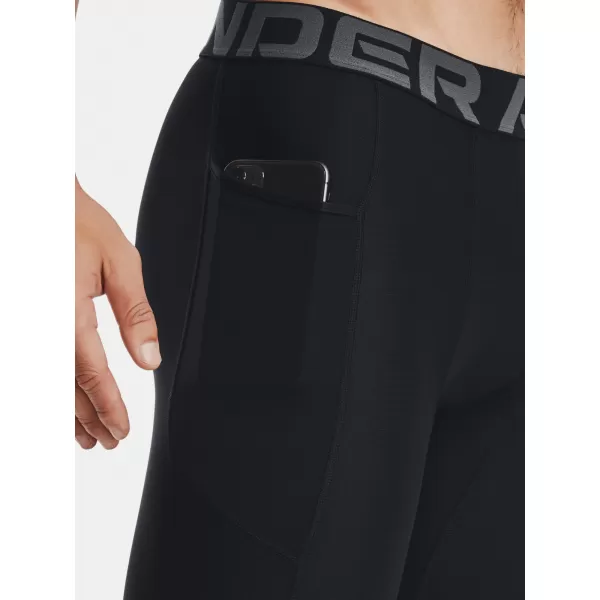  Kompressionsshorts für Herren UNDER ARMOUR HG ARMOUR LNG SHORTS 1361602-001 SCHWARZ 