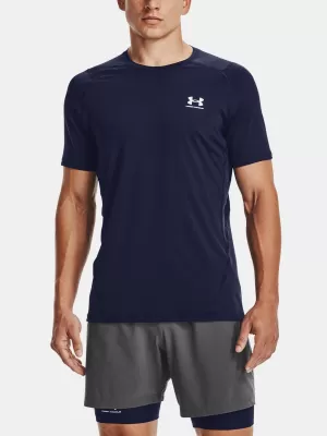 Herren-T-Shirt UNDER ARMOUR HG ARMOUR FITTED SS 1361683-410 BLAU