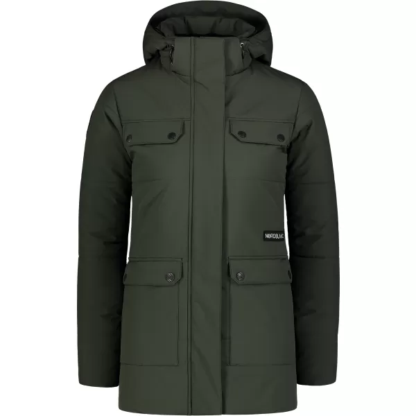  Wintermantel für Damen NORDBLANC NIPPY NBWJL7726 DUNKELGRÜN 