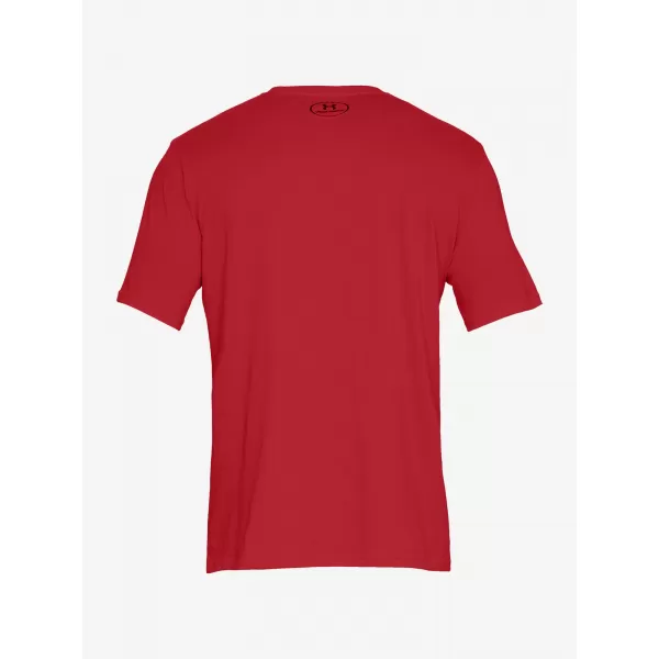  Herren-T-Shirt UNDER ARMOUR SPORTSTYLE LEFT CHEST SS 1326799-600 ROT 