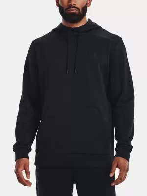 Herren-Sweatshirt UNDER ARMOUR UA ARMOUR FLEECE HOODIE 1373353-001 SCHWARZ