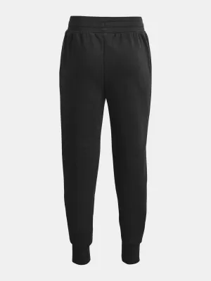 Mädchenhosen UNDER ARMOUR RIVAL FLEECE LU JOGGERS 1373133-001 SCHWARZ