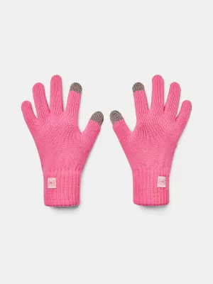 Damenhandschuhe UNDER ARMOUR UA HALFTIME GLOVES 1373158-640 ROSA