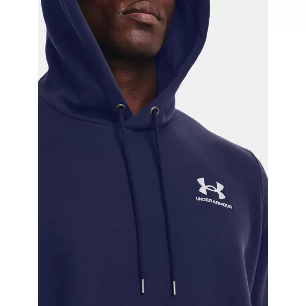  Herren-Sweatshirt UNDER ARMOUR UA ESSENTIAL FLEECE HOODIE 1373880-410 BLAU 