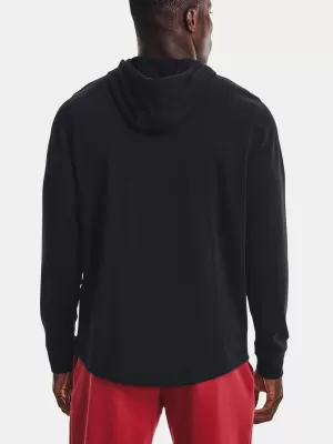 Herren-Sweatshirt UNDER ARMOUR UA RIVAL TERRY LC HD 1370401-001 SCHWARZ