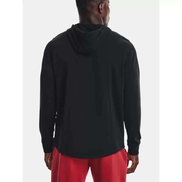  Herren-Sweatshirt UNDER ARMOUR UA RIVAL TERRY LC HD 1370401-001 SCHWARZ 