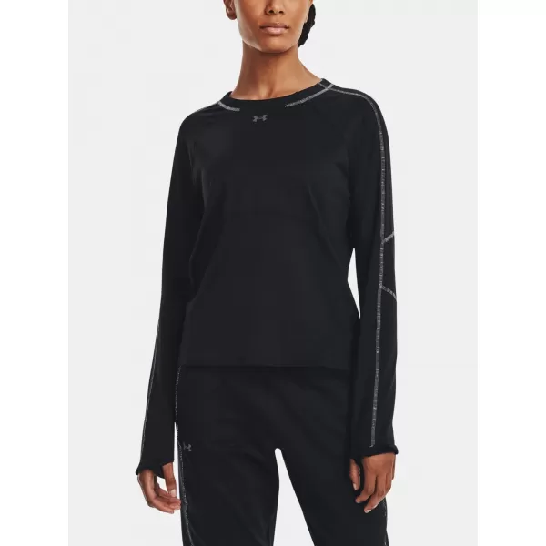  Damen-T-Shirt UNDER ARMOUR UA TRAIN CW CREW 1373970-001 SCHWARZ 