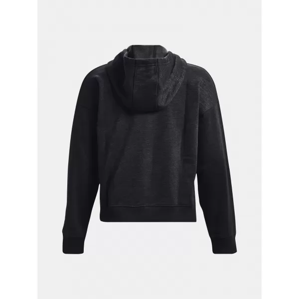  Damen-Sweatshirt UNDER ARMOUR ESSENTIAL SCRIPT HOODIE 1374107-001 SCHWARZ 