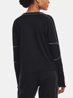 Damen-T-Shirt UNDER ARMOUR UA TRAIN CW CREW 1373970-001 SCHWARZ