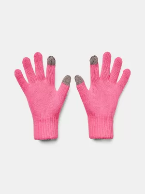 Damenhandschuhe UNDER ARMOUR UA HALFTIME GLOVES 1373158-640 ROSA