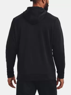 Herren-Sweatshirt UNDER ARMOUR UA ARMOUR FLEECE HOODIE 1373353-001 SCHWARZ