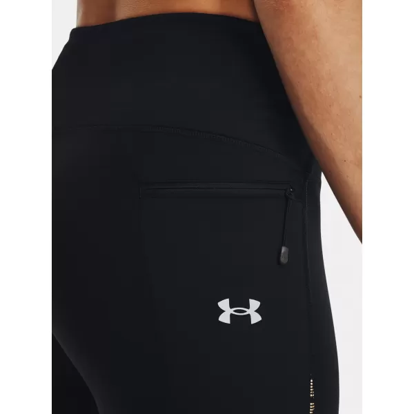  Leggings für Damen UNDER ARMOUR UA OUTRUN THE COLD TIGHT 1373207-001 SCHWARZ 