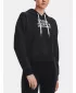 Damen-Sweatshirt UNDER ARMOUR ESSENTIAL SCRIPT HOODIE 1374107-001 SCHWARZ