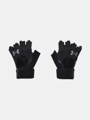 Herrenhandschuhe UNDER ARMOUR M'S WEIGHTLIFTING GLOVES 1369830-001 SCHWARZ