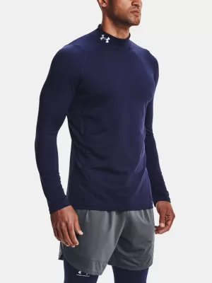 Herren-T-Shirt UNDER ARMOUR UA CG ARMOUR FITTED MOCK 1366066-410 BLAU