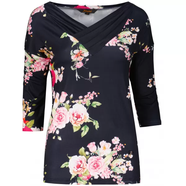  Damen-T-Shirt KIXMI PALA DUNKELBLAU 