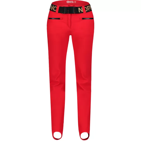  Softshell-Skihose für Damen NORDBLANC FULLCOVER NBWPL7729 ROT 