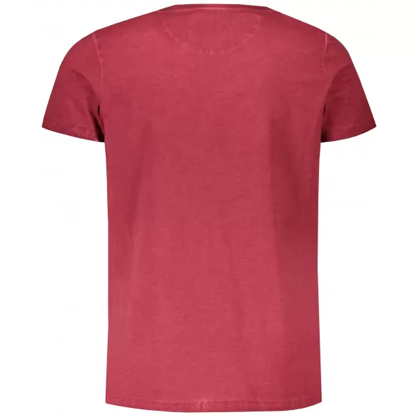  Herren-T-Shirt KIXMI PELTON BURGUND 