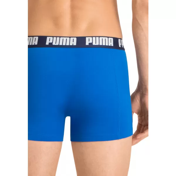  Herren-Boxershorts PUMA BASIC BOXER 2P 88886960 ECHTES BLAU 