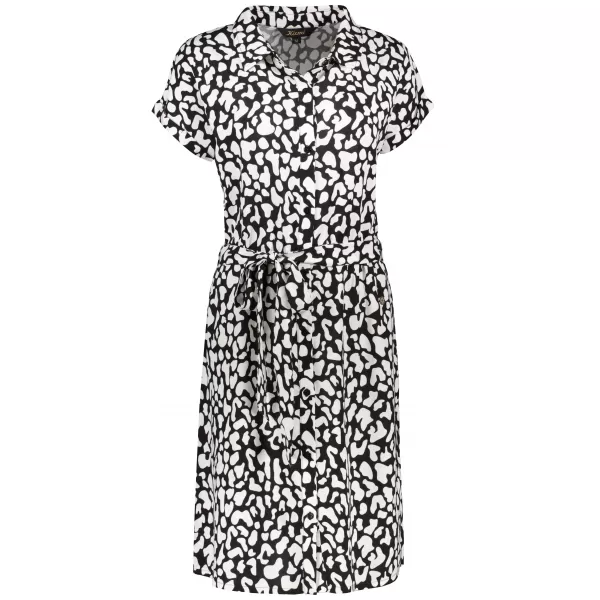  Kleid KIXMI PARISA SCHWARZ-WEISS 