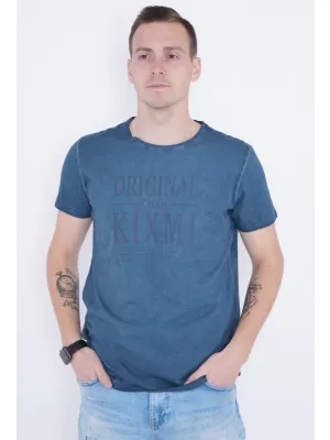 Herren-T-Shirt KIXMI PELTON DUNKELBLAU