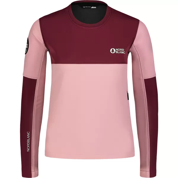  Softshelljacke für Damen NORDBLANC COVE NBSSL7656 HELLROSA 