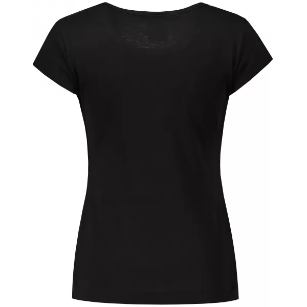  Damen-T-Shirt ALTISPORT ALW169122 SCHWARZ UND GOLD 