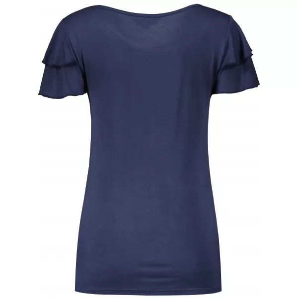  Damen-T-Shirt KIXMI PAMMI DUNKELBLAU 
