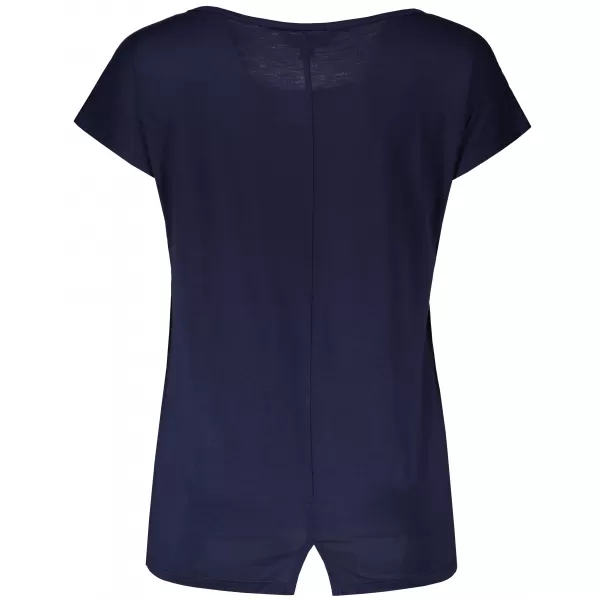  Damen-T-Shirt ALTISPORT ANTONIA DUNKELBLAU 