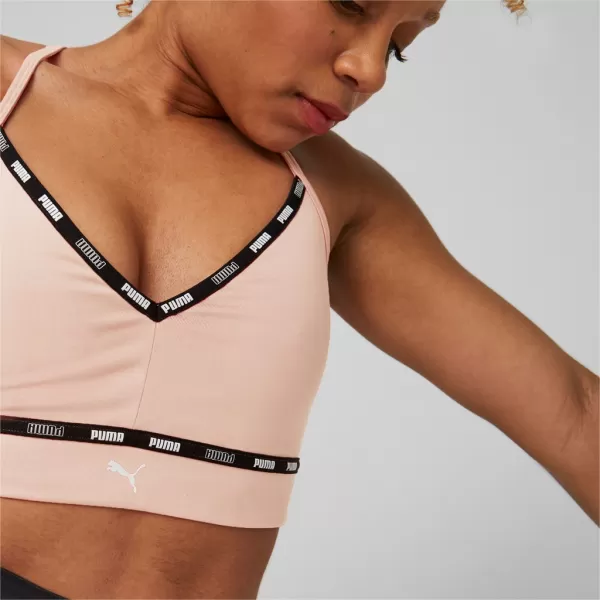  Damen-BH PUMA LOW IMPACT STRONG STRAPPY BRA 522225-66 ROSA 