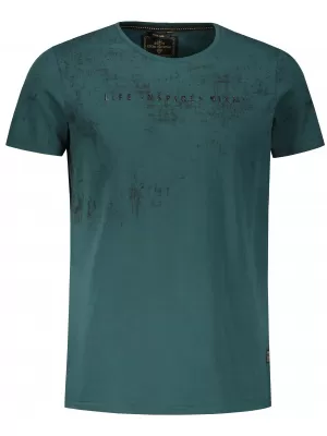 Herren-T-Shirt KIXMI PEPPE DUNKELGRÜN