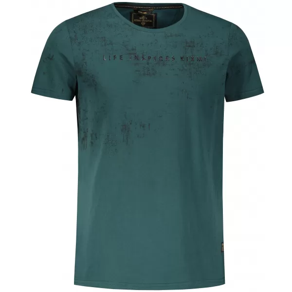  Herren-T-Shirt KIXMI PEPPE DUNKELGRÜN 