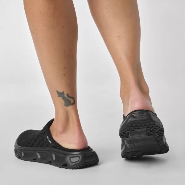 Damenschuhe SALOMON REELAX SLIDE 6.0 L47112400 SCHWARZ/SCHWARZ/LEGIERUNG 