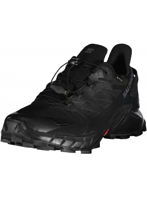 Herrenschuhe SALOMON SUPERCROSS 4 GORE-TEX L41731600 SCHWARZ/SCHWARZ/SCHWARZ