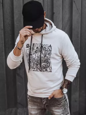 Herren -Sweatshirt DSTREET BX5469 BEIGE