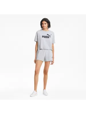 Damen-Shorts PUMA ESS 4 SWEAT SHORTS TR 586824-04 GRAU
